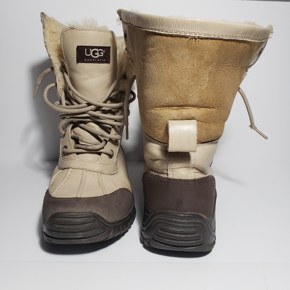 UGG Australia Adirondack Boot II Sand 1909 Women's Size US 6 Wool Lined - Picture 3 of 10